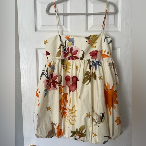 NWT Zara Voluminous Printed Dress Size XL - Picture 3 of 6